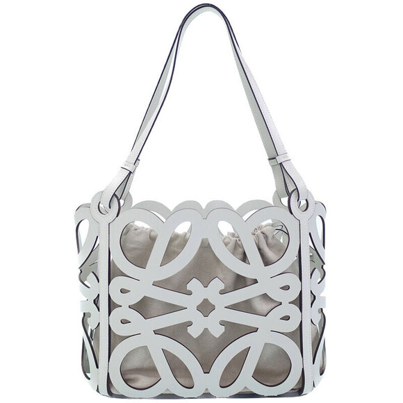 Loewe Handbags - LOEWE Anagram Cutout Tote Bag
